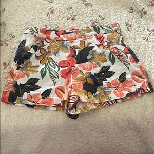 Zara Trafaluc Collection Floral Women's Shorts